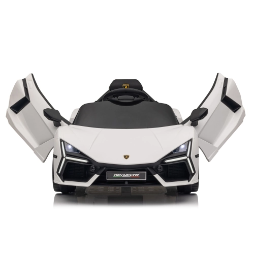 Auto na akumulator dla dzieci Lamborghini Revuelto Biały QLS-8603.BIA